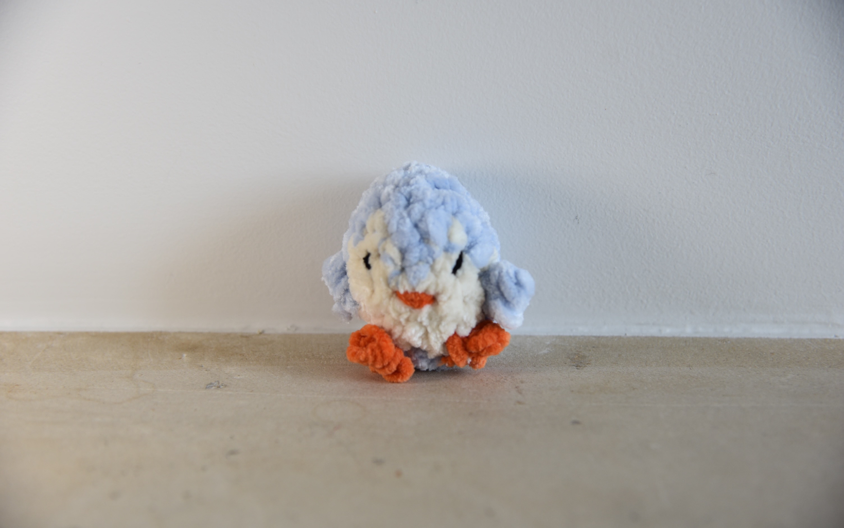 Mini pingouin bleu