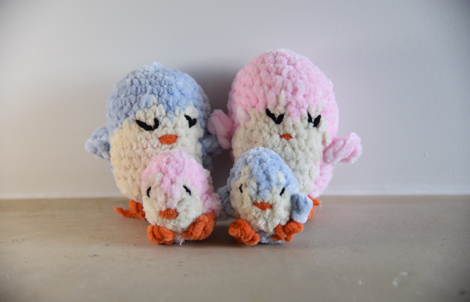 Famille de pingouin